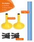 Preview: Standfuß Hürdenset mit Stange 100 cm, ⌀ 25 mm