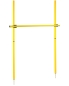 Preview: Hurdle set with slalom pole ø 32 mm