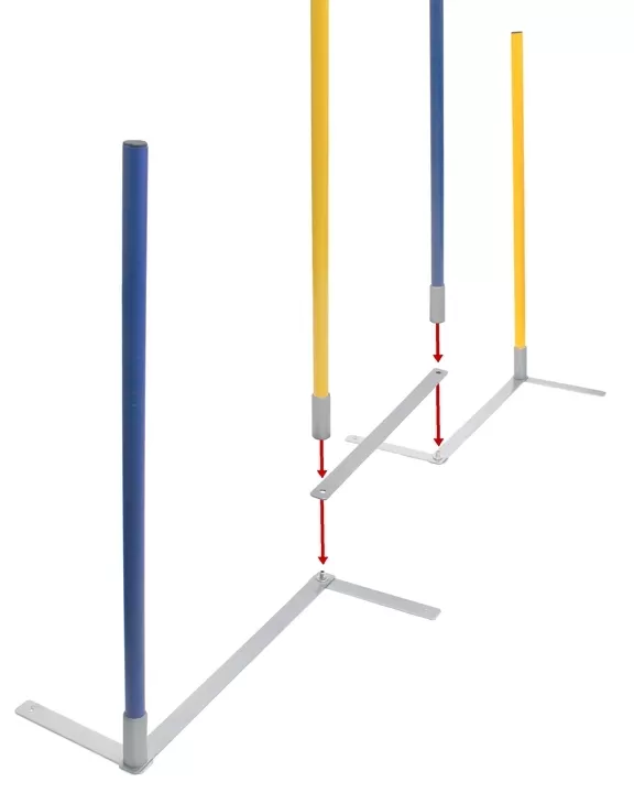 Verbindungsteil für 2by2 Weave Poles