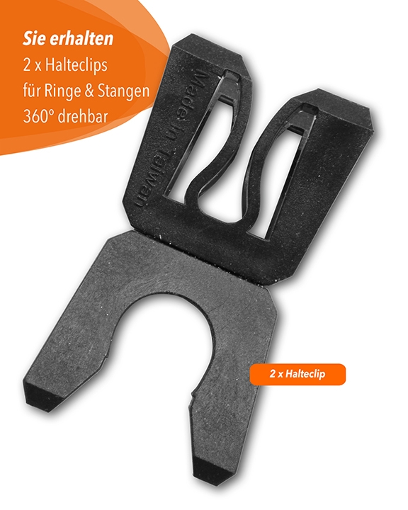 Clip for Poles & Rings