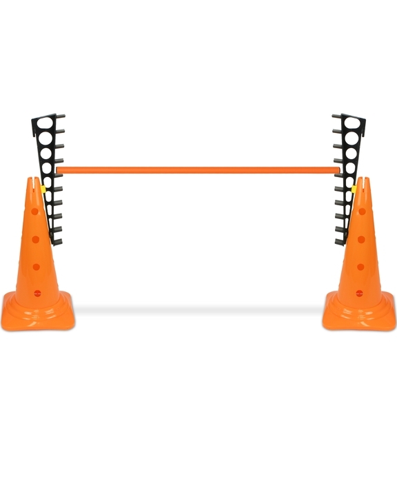 Ladder hurdle with 50 cone and 100 cm pole