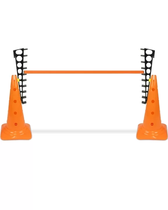 Ladder hurdle with 50 cone and 100 cm pole