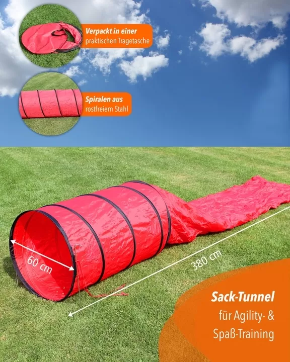 Agility bag tunnel