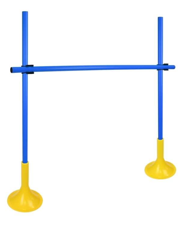 Stand hurdle set with pole 100 cm