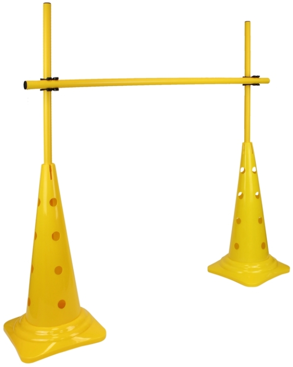 Cone 50 hurdle set with bars 100 cm