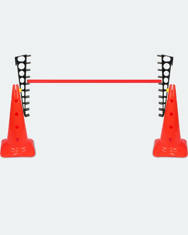 Leiterhürde mit Kegel 50 und Stange 100 cm, in 4 Farben