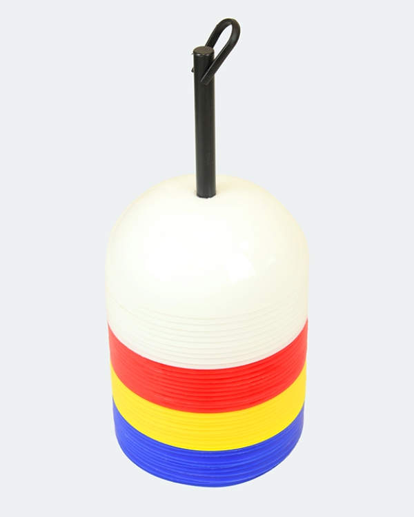 Markierungshalbkugeln, 40 Stück, 4 Farben