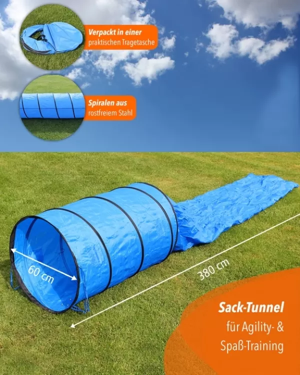 Agility bag tunnel